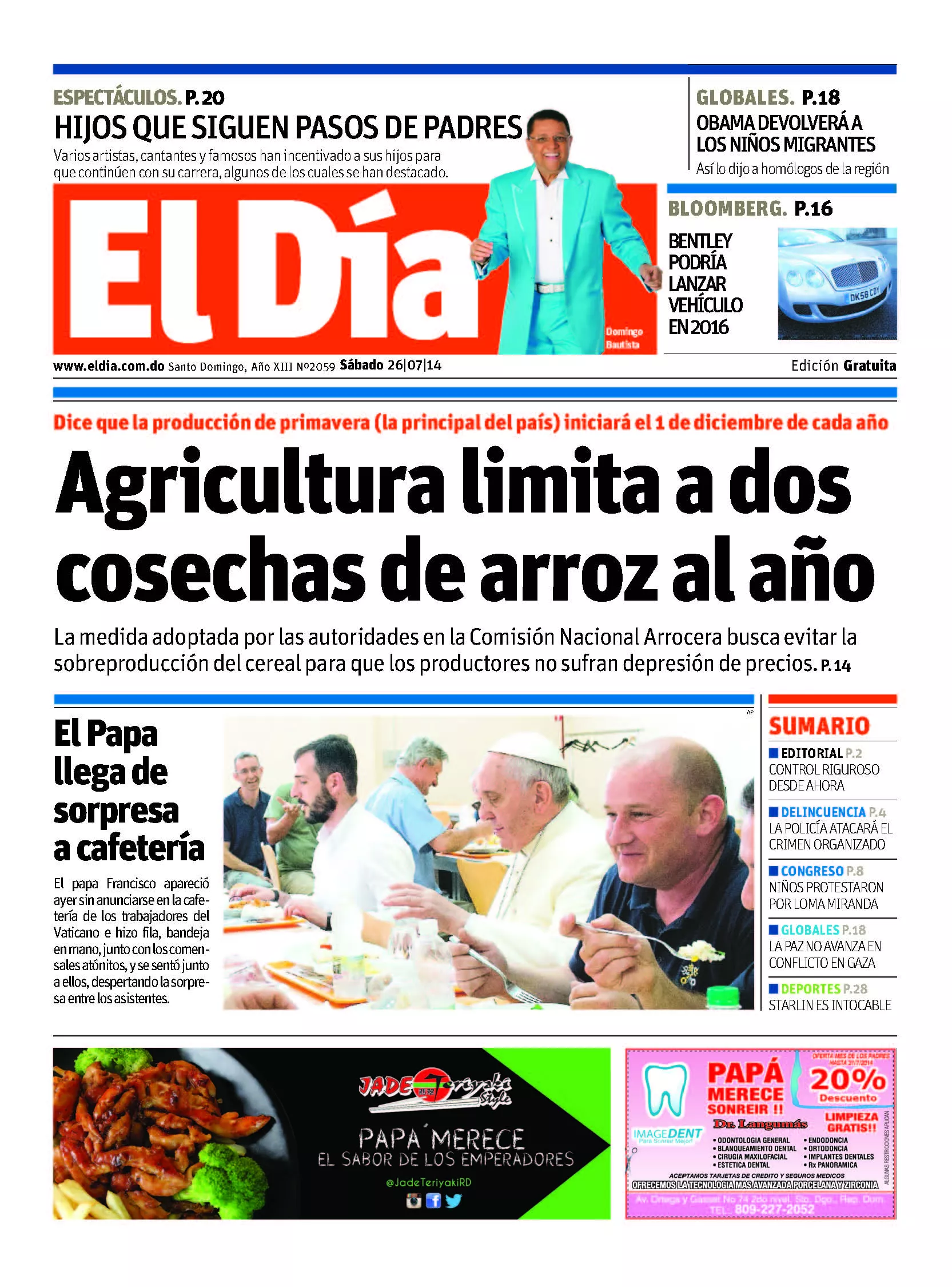 Portada impresa