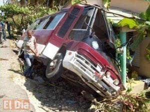 Doce heridos en accidente de tránsito carretera Nagua-Sánchez