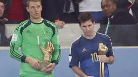 Lionel Messi recibió el Balón de Oro como mejor jugador del Mundial 2014