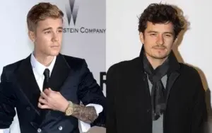 Orlando Bloom golpea a Justin Bieber