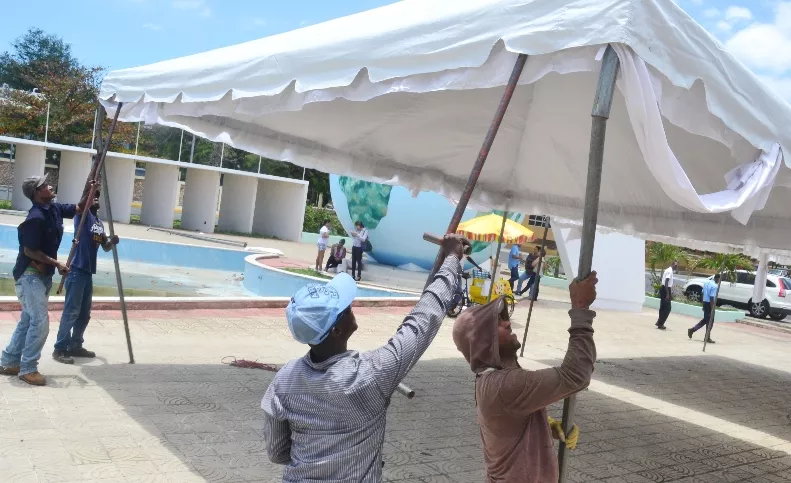 La Procuraduria  Prepara  feria para privados de libertad. foto: Elieser Tapia.