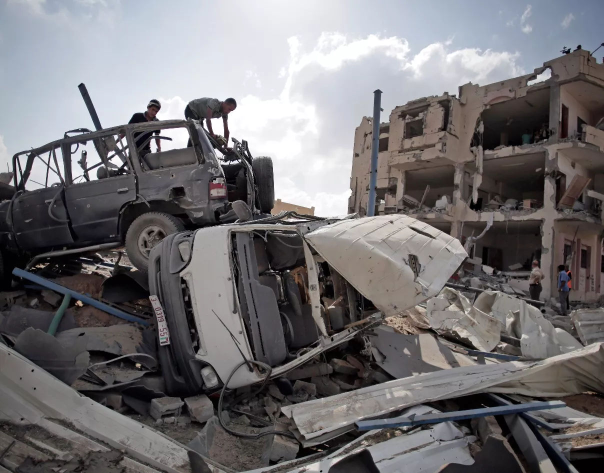 Mideast Palestinians Rafahs Devastation