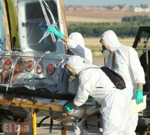 España aisla avión de Air France por posible caso de ébola