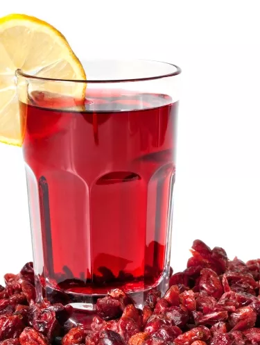 Cranberry Juice and Dried Cranberries