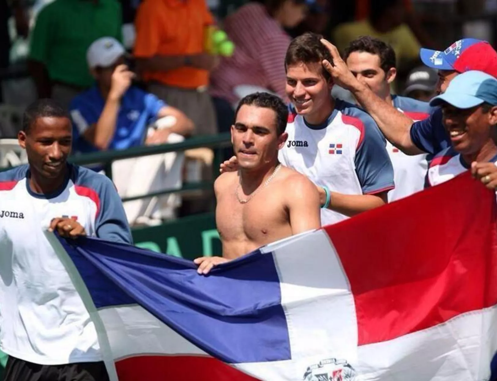 Víctor Estrella brilla en el US Open de tenis