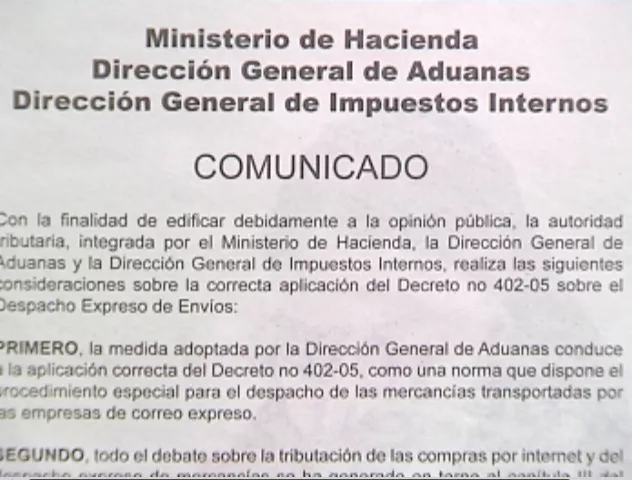 Gobierno justifica e insiste en el cobro de impuesto a las compras por internet