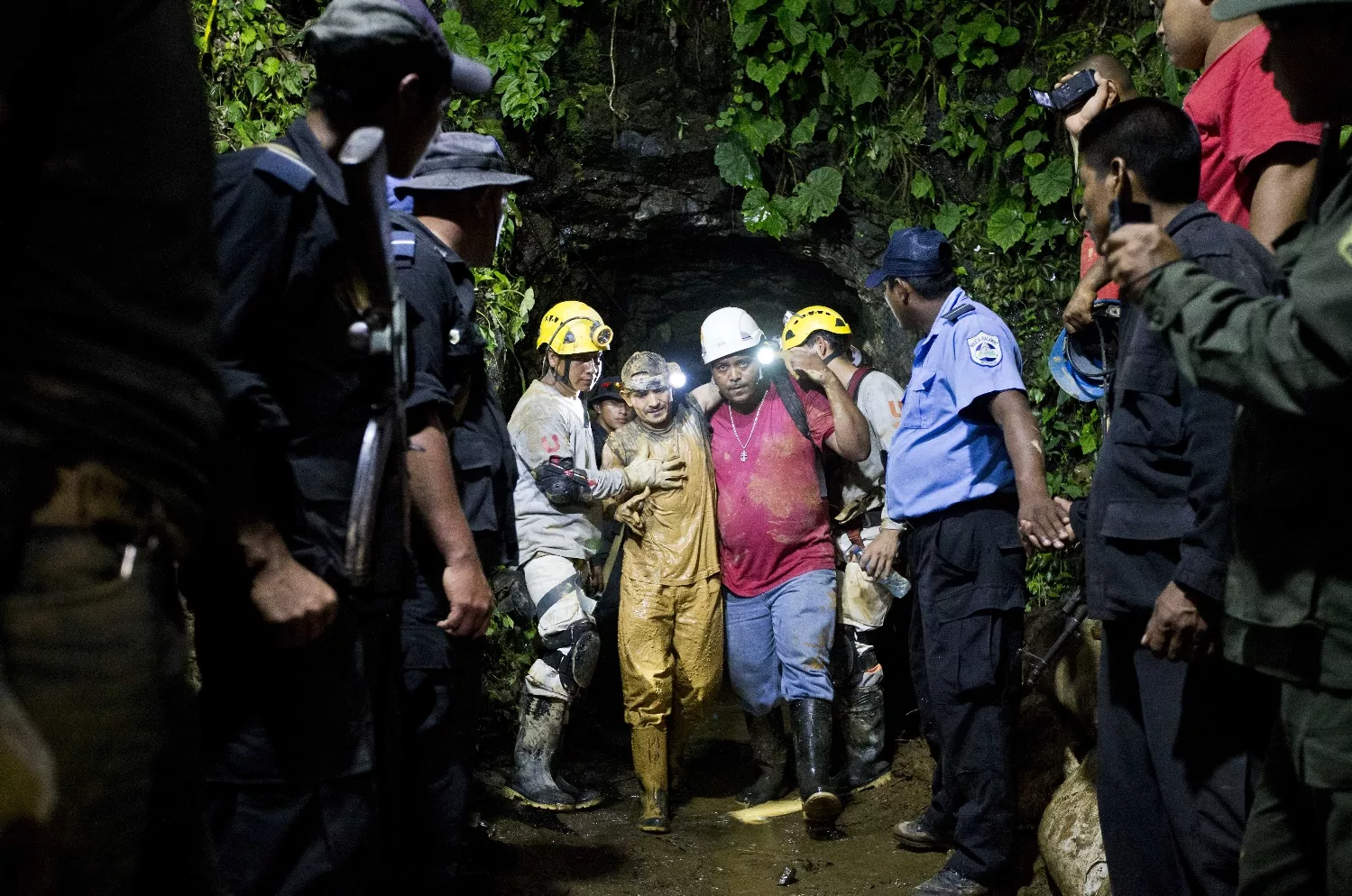 NICARAGUA-MINEROS ATRAPADOS