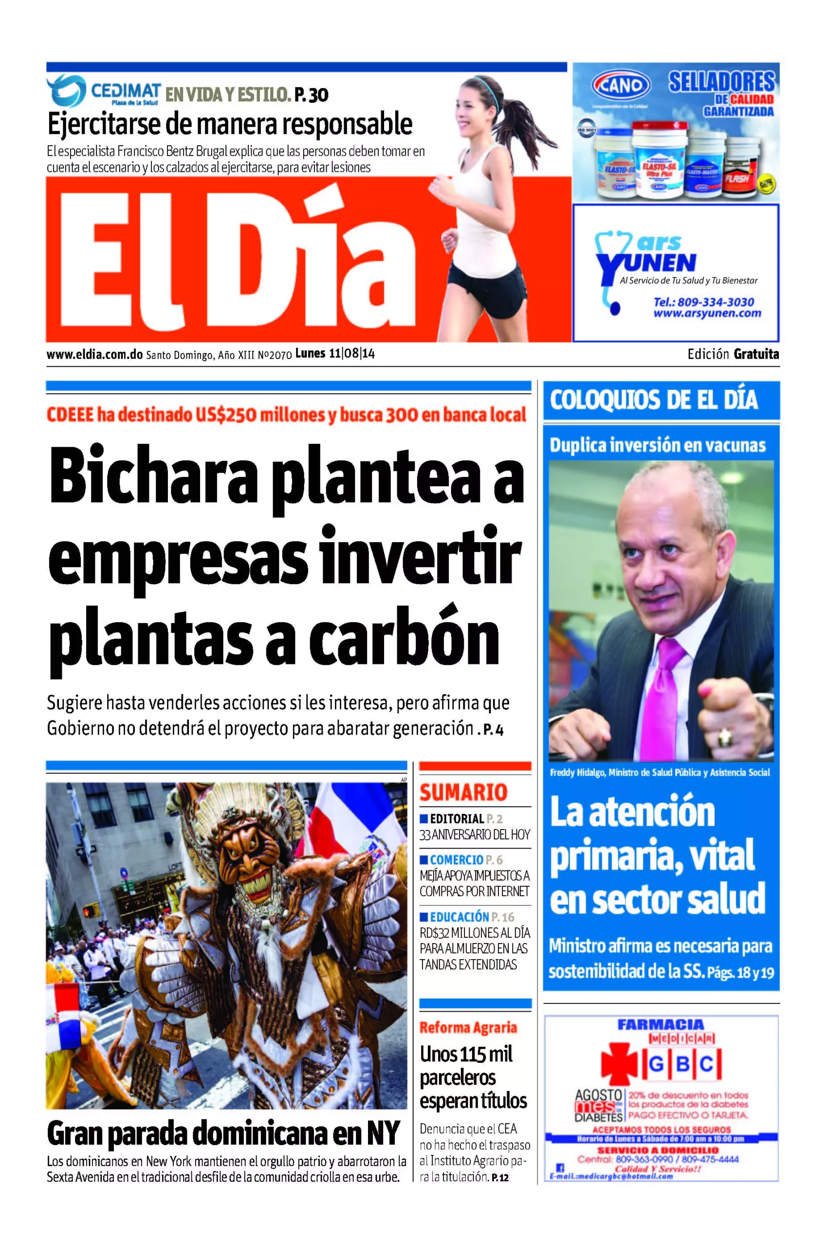 Portada impresa