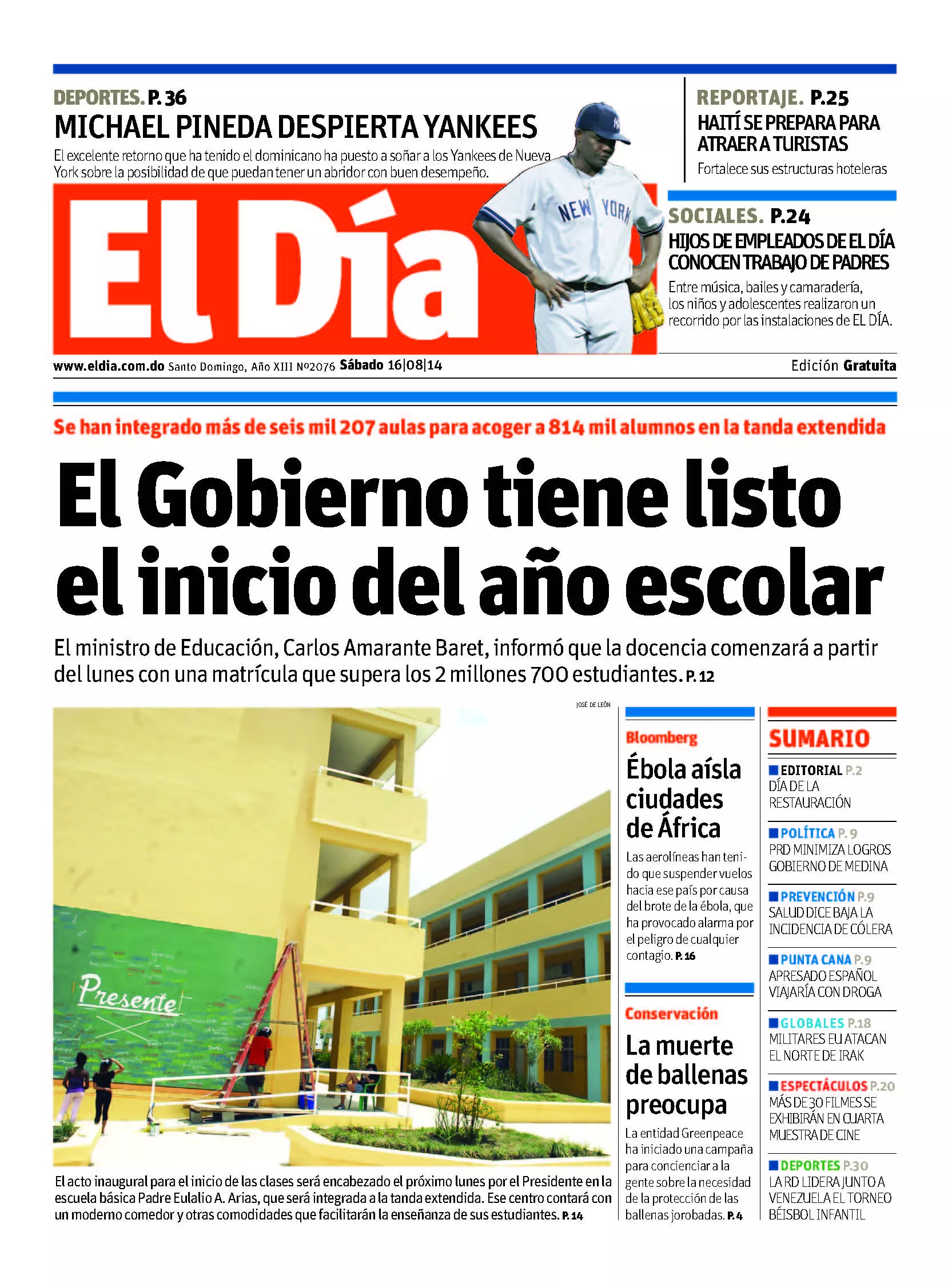 Portada impresa