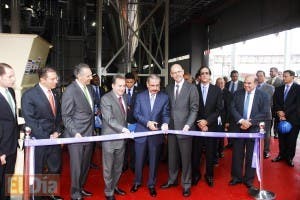 Presidente inaugura planta de biomasa Cervecería Nacional