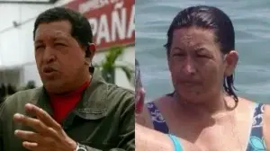 ¡Sorprendente!  La ‘doble de Hugo Chávez’ causa furor en las redes sociales