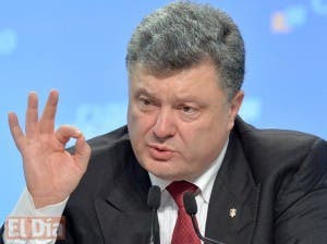 Poroshenko predice habrá paz en Ucrania