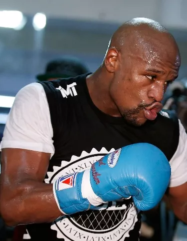 Floyd Mayweather Jr. Media Workout