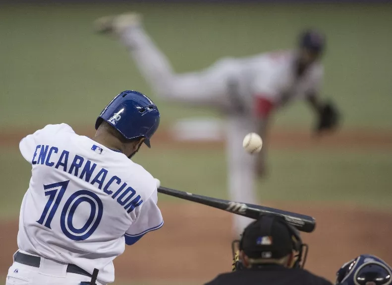 Edwin Encarnacion; Rubby De La Rosa Edwin Encarnacion; Rubby De La Rosa