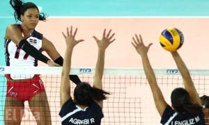 RD derrota 3-0 a Túnez en Mundial de Voleibol