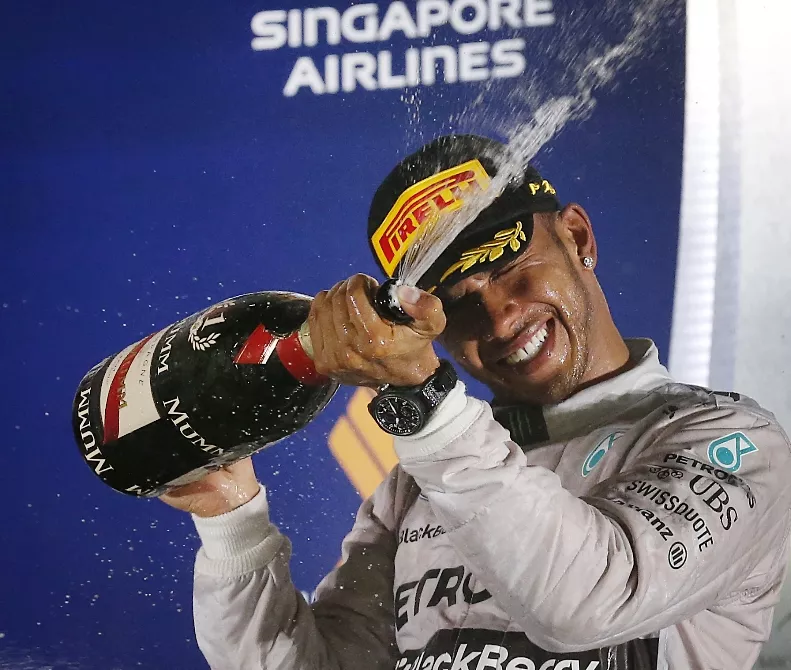 Singapore F1 GP Auto Racing
