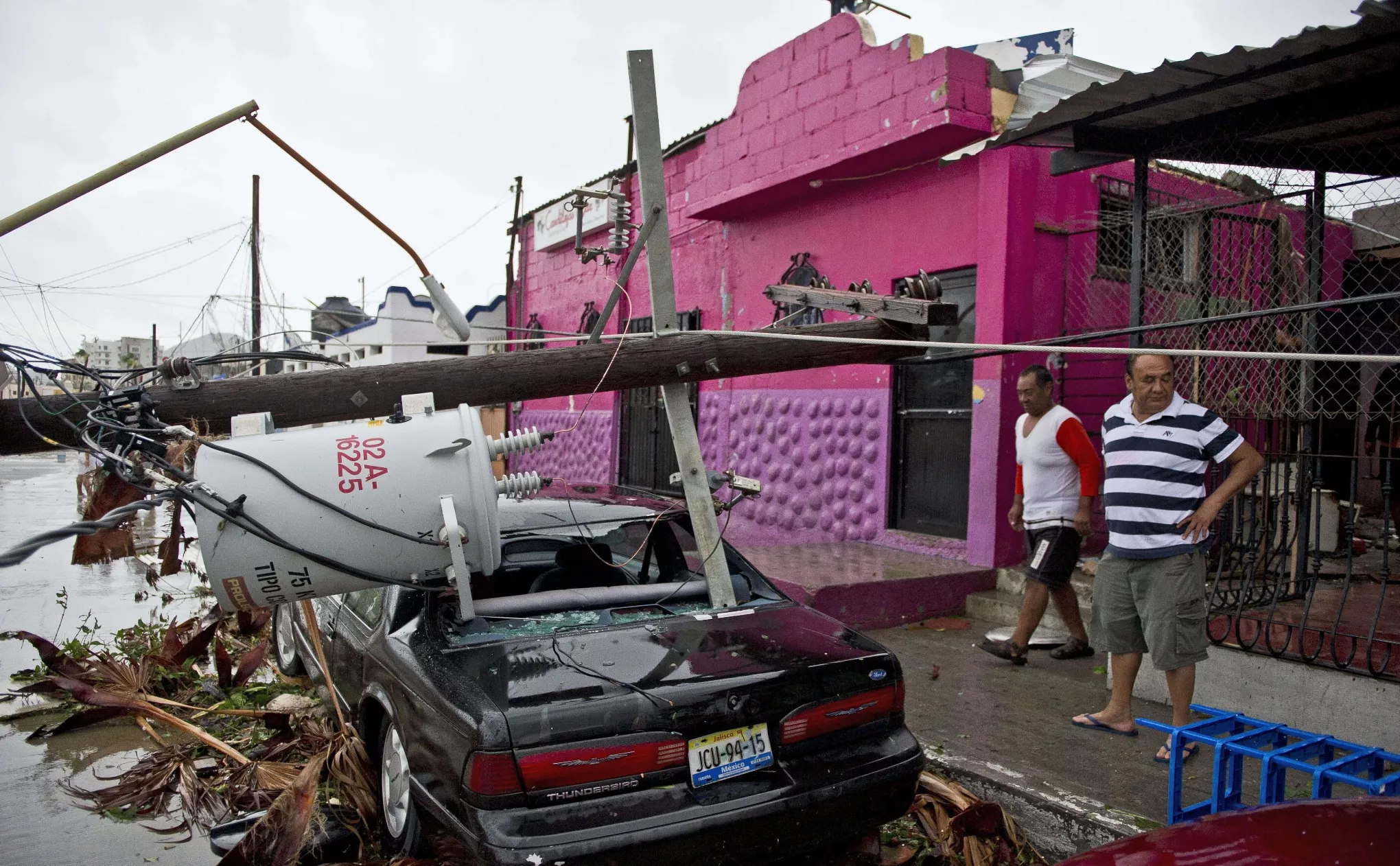 MEXICO-HURRICANE-ODILE