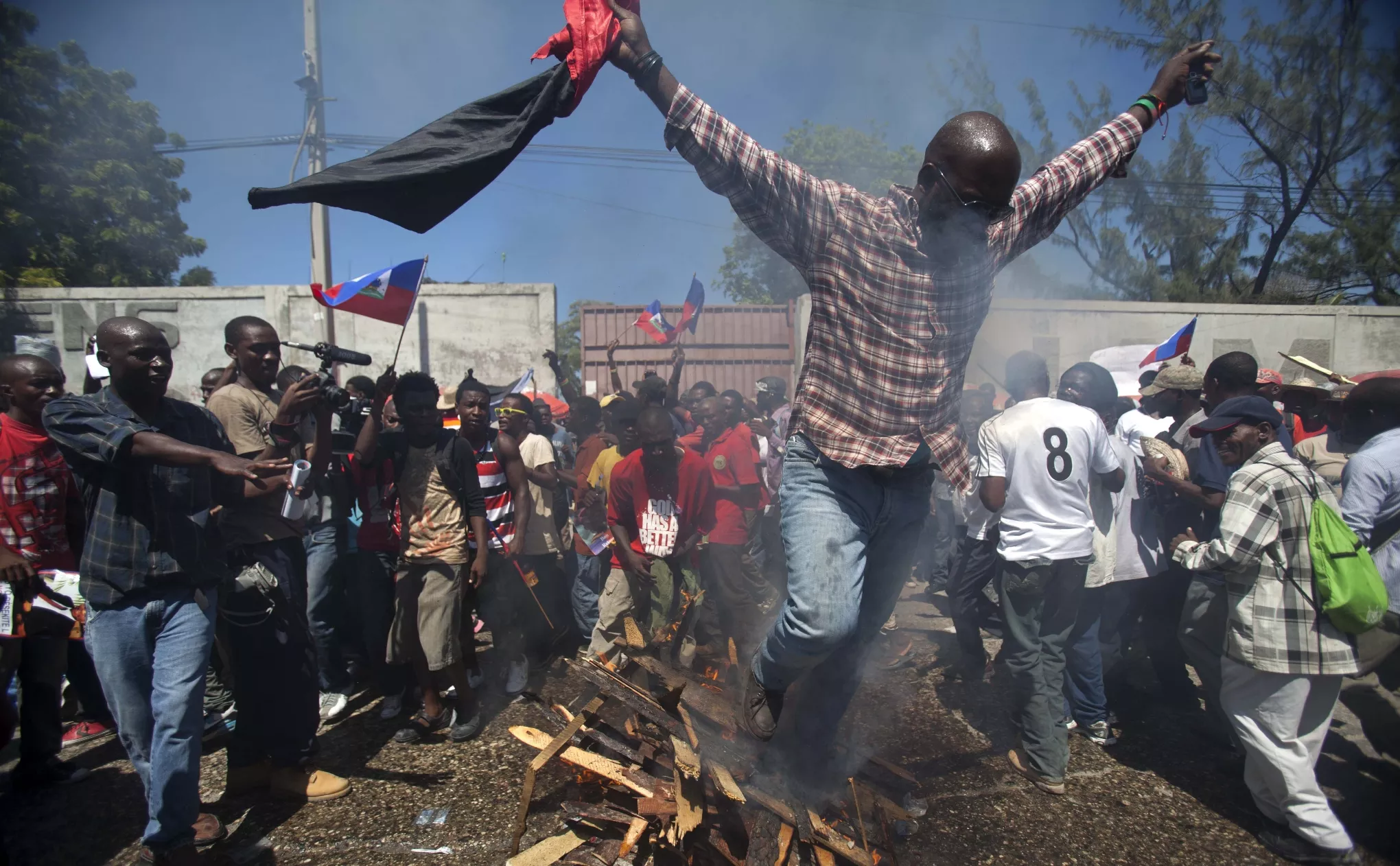 APTOPIX Haiti Coup Anniversary