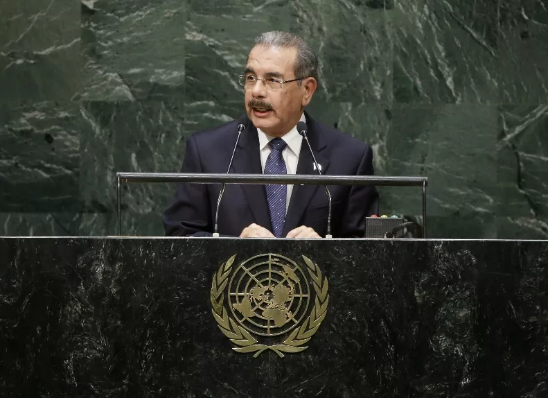 Danilo Medina habla ante la 71 Asamblea General de la ONU