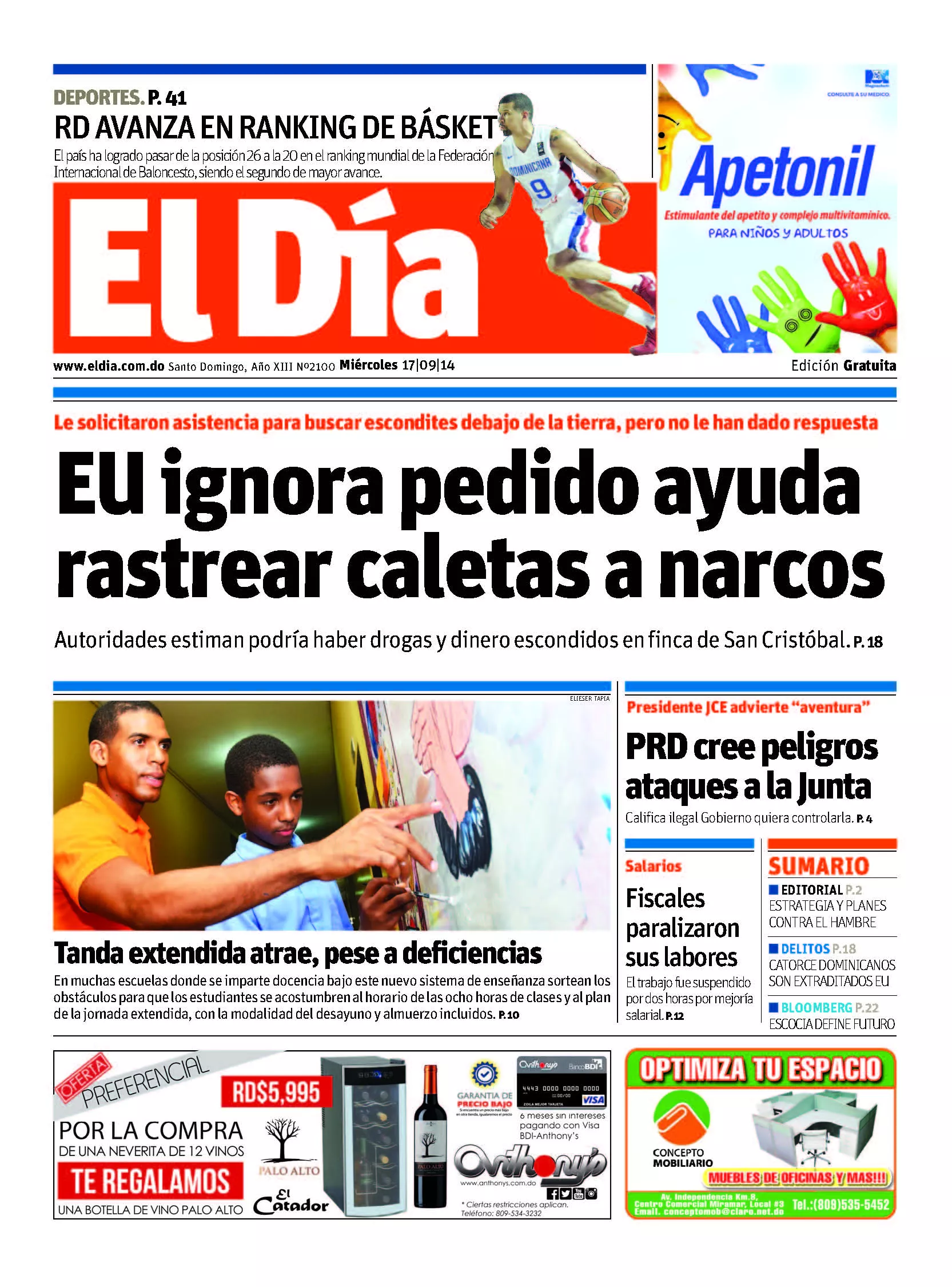 Portada impresa