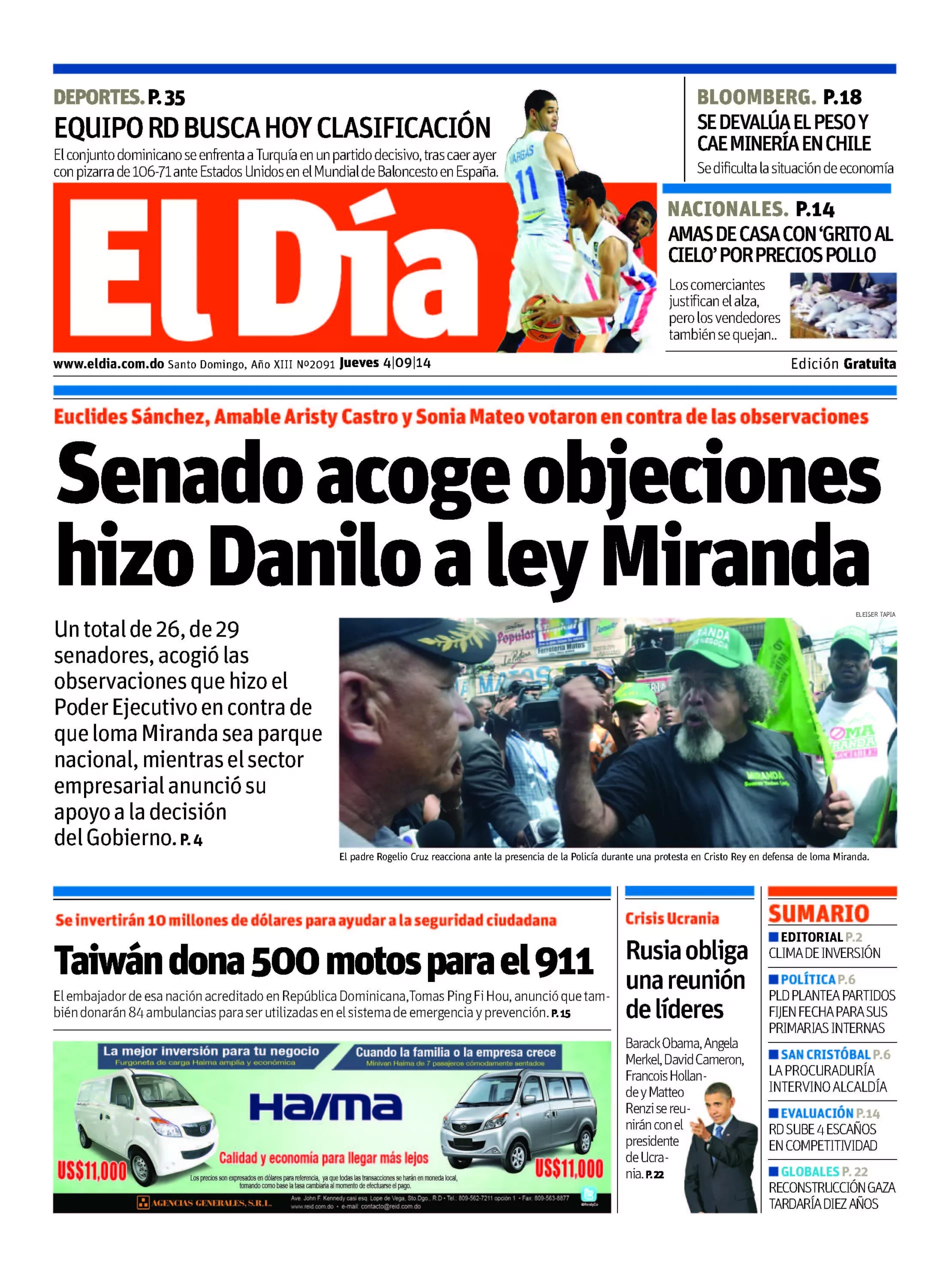 Portada impresa