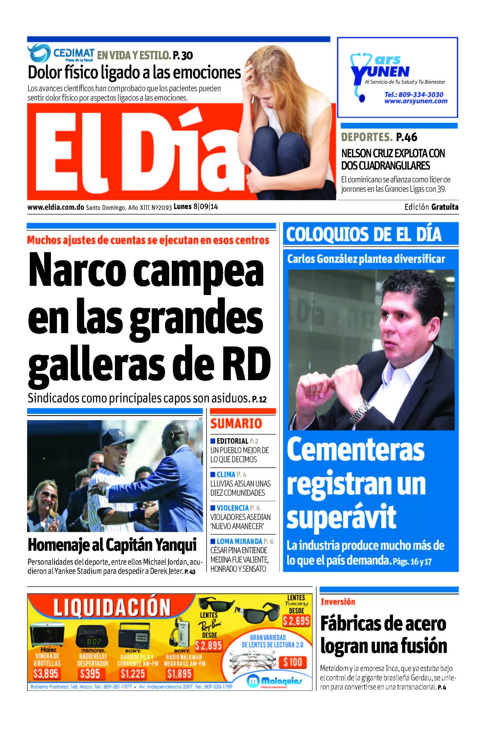 Portada impresa