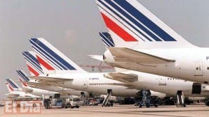 Los pilotos de Air France inician semana de huelga