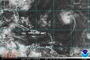 Huracán Patricia se acerca a costas del Pacífico en México