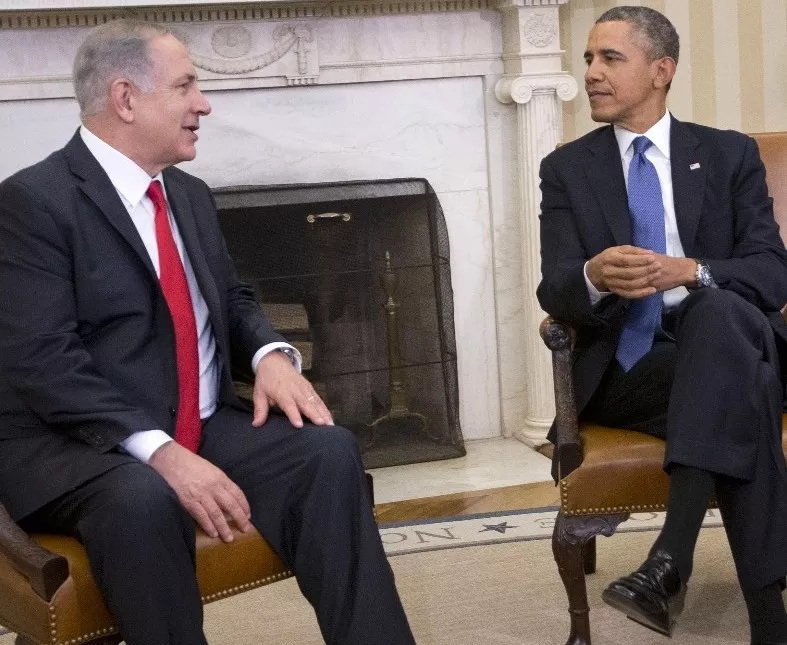 Barack Obama, Benjamin Netanyahu