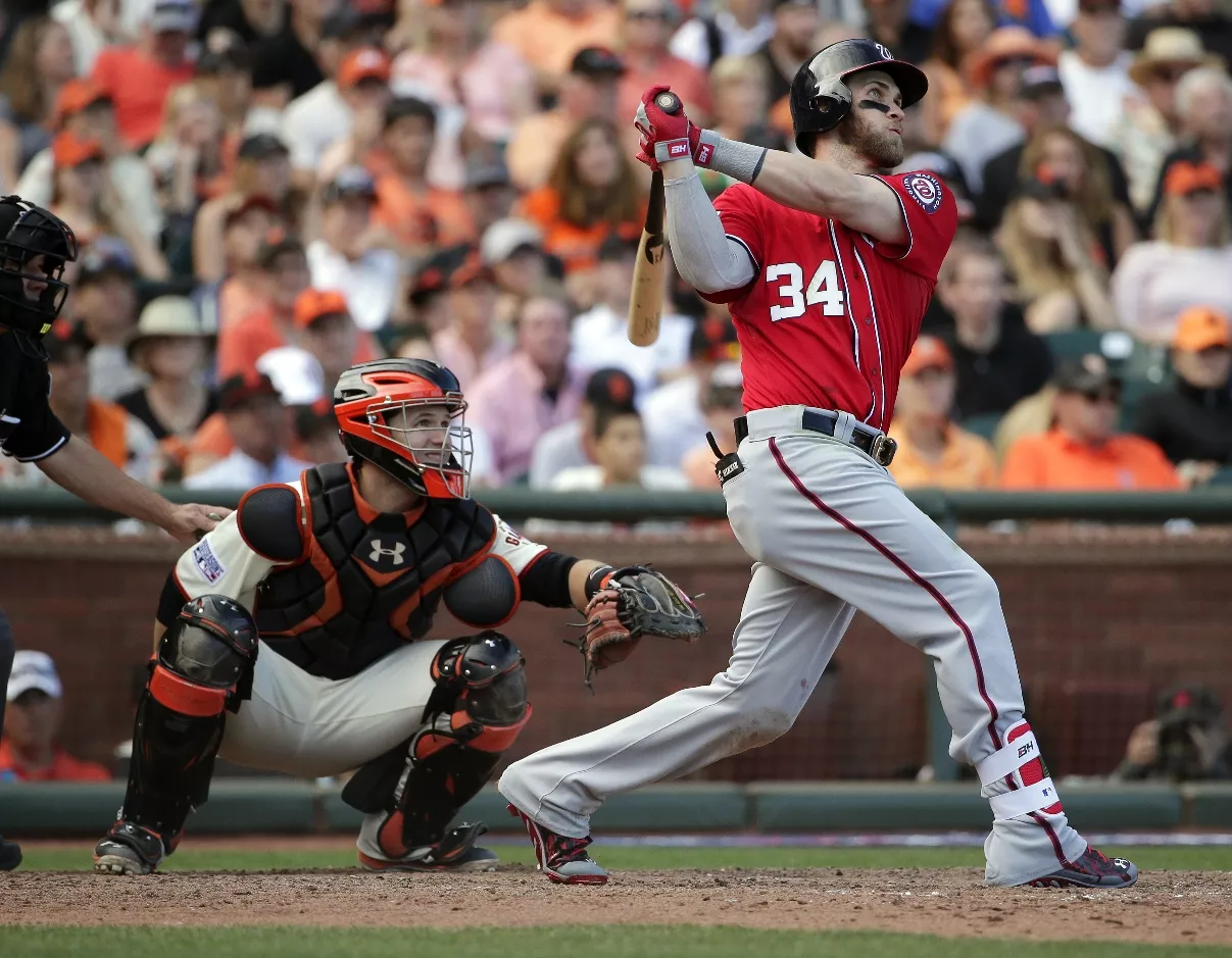 NLDS Nationals Giants Baseball
