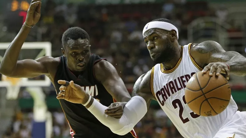 LeBron James, Luol Deng