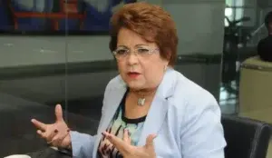 Alejandrina Germán ve mal intención en información le atribuyen sobre Leonel Fernández