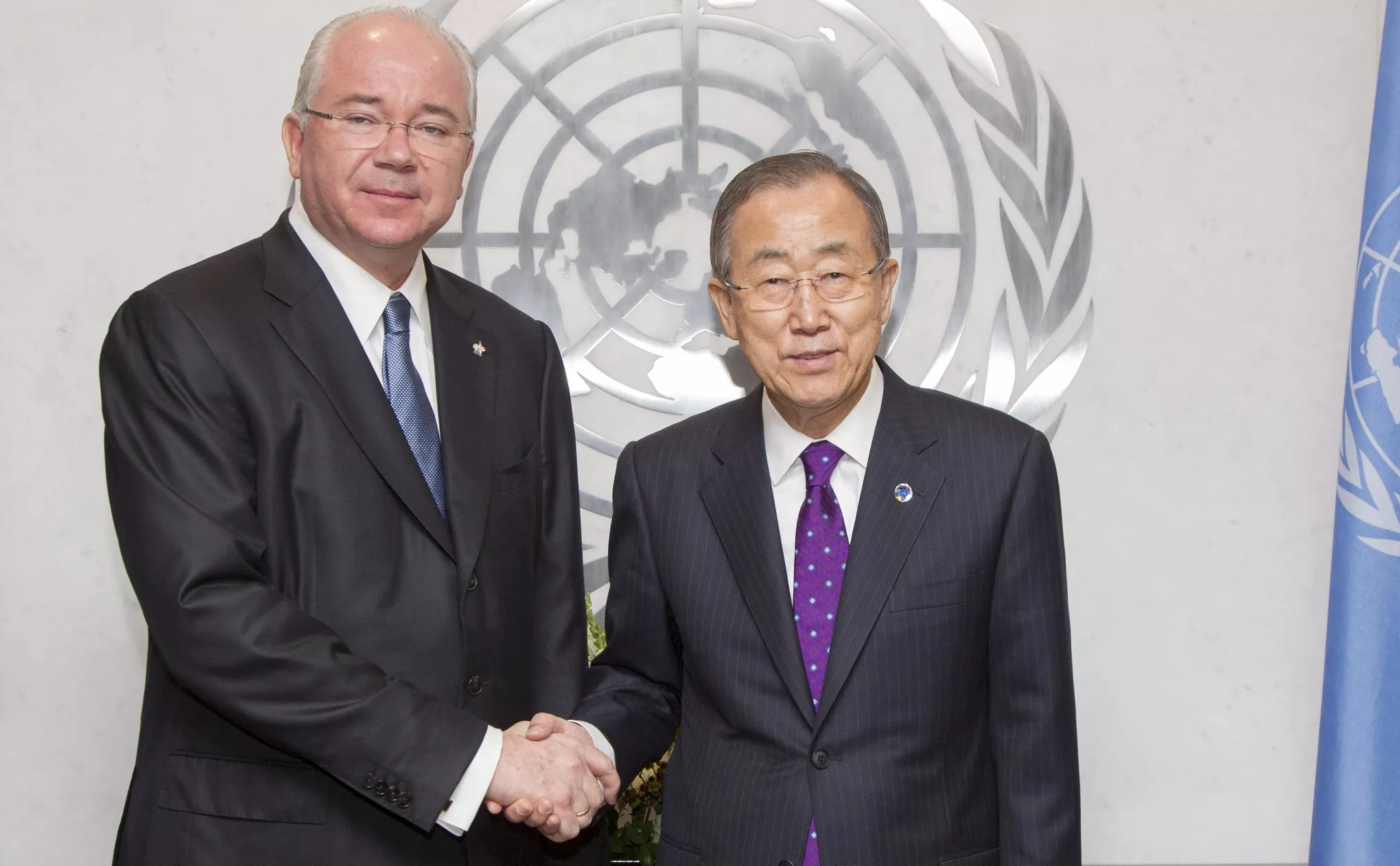 Rafael Ramirez Carreño, Ban Ki-moon