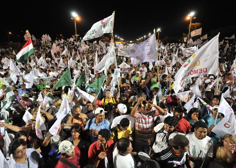 BOLIVIA-ELECTIONS-CAMPAIGN-DORIA MEDINA