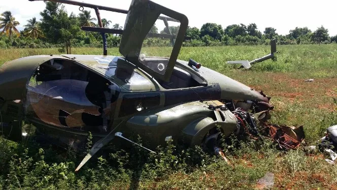 Pericia del piloto evitó tragedia en accidente helicóptero