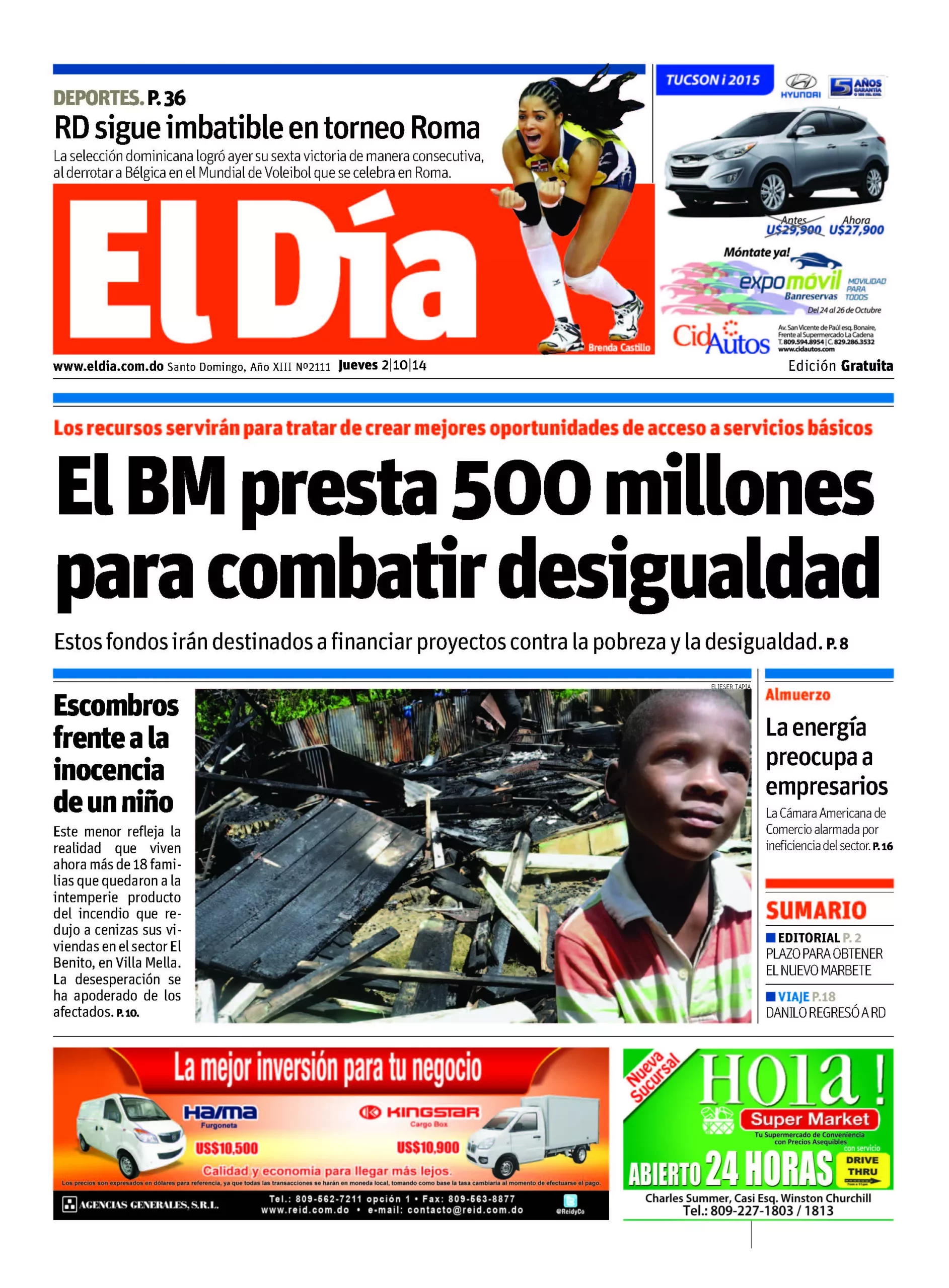 Portada impresa