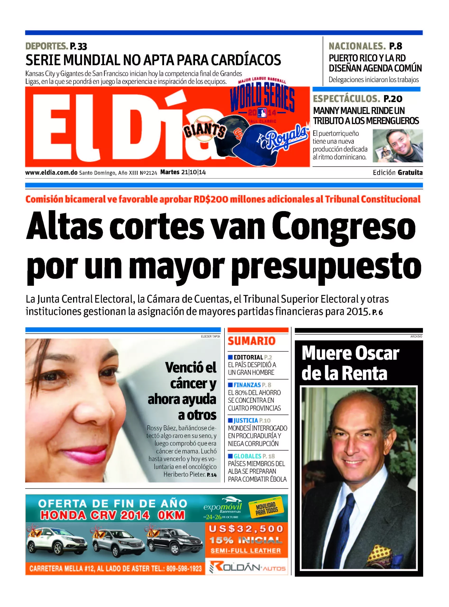 Portada impresa