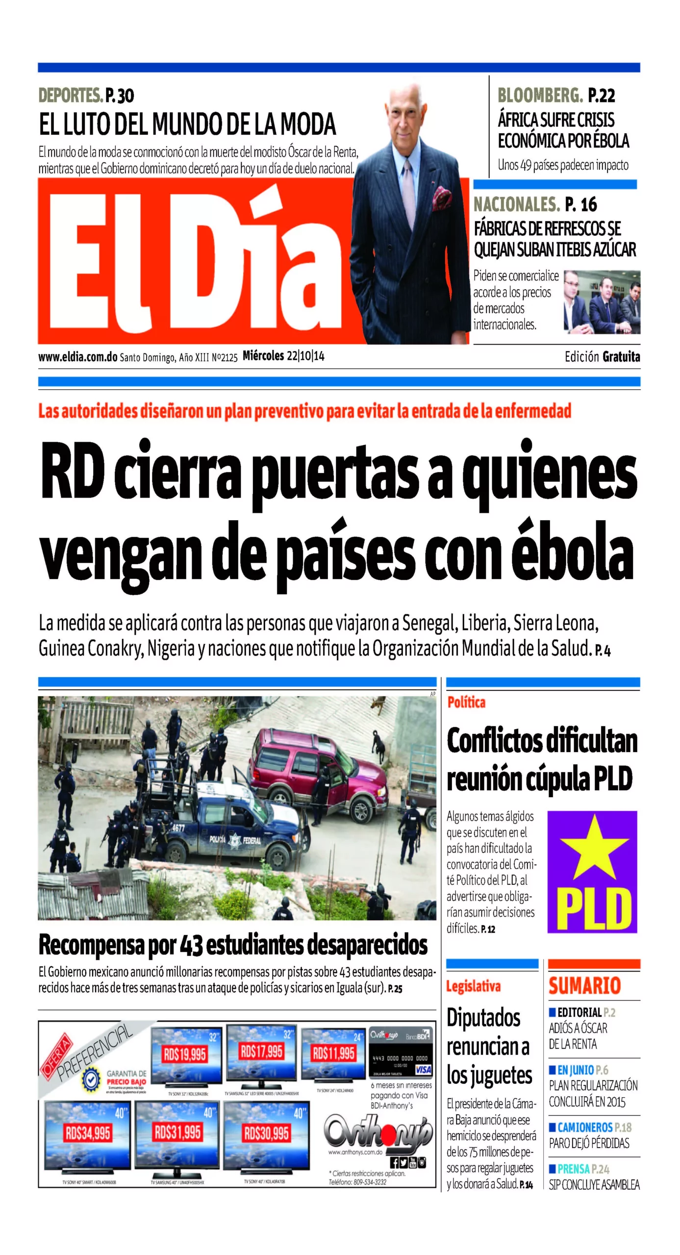 Portada impresa