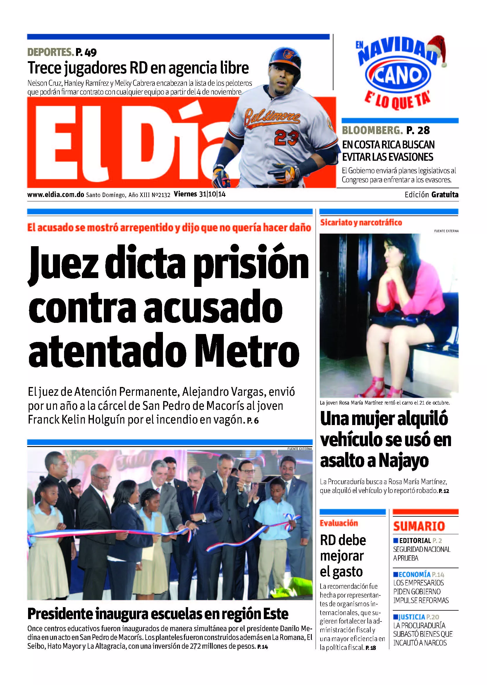 Portada impresa