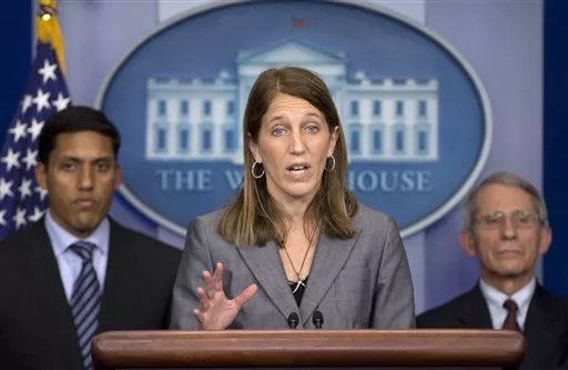 Anthony S. Fauci, Sylvia Burwell, Raj Shah