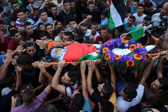 Multitud despide a palestino de 13 años tiroteado por fuerzas israelíes