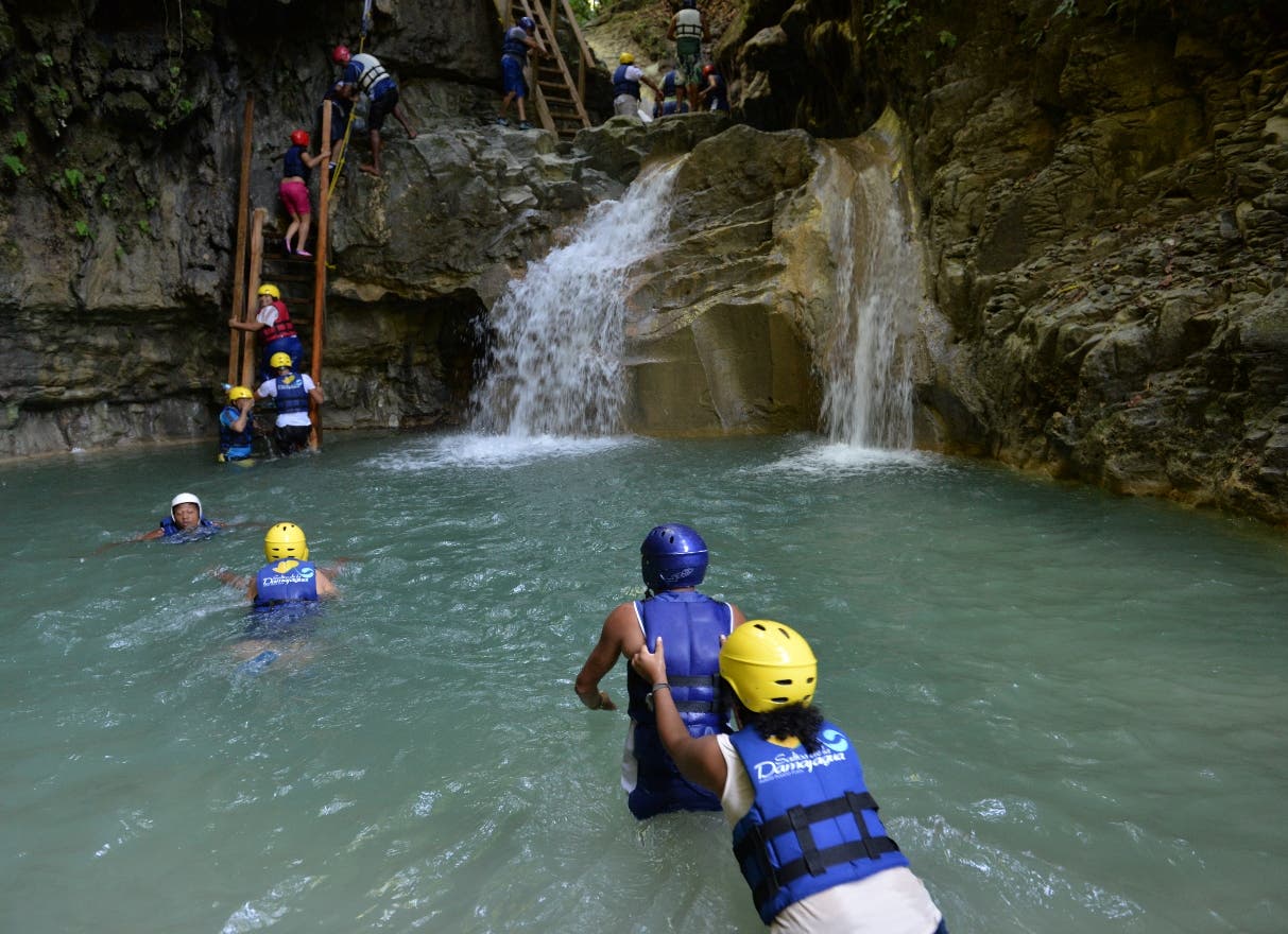 Los 27 saltos de la Damajagua, lugar que  prueba bríos juventud