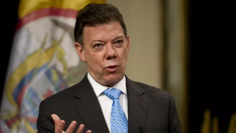 CHILE-COLOMBIA-SANTOS