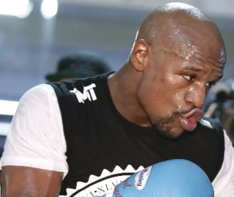 Floyd Mayweather Jr. Media Workout