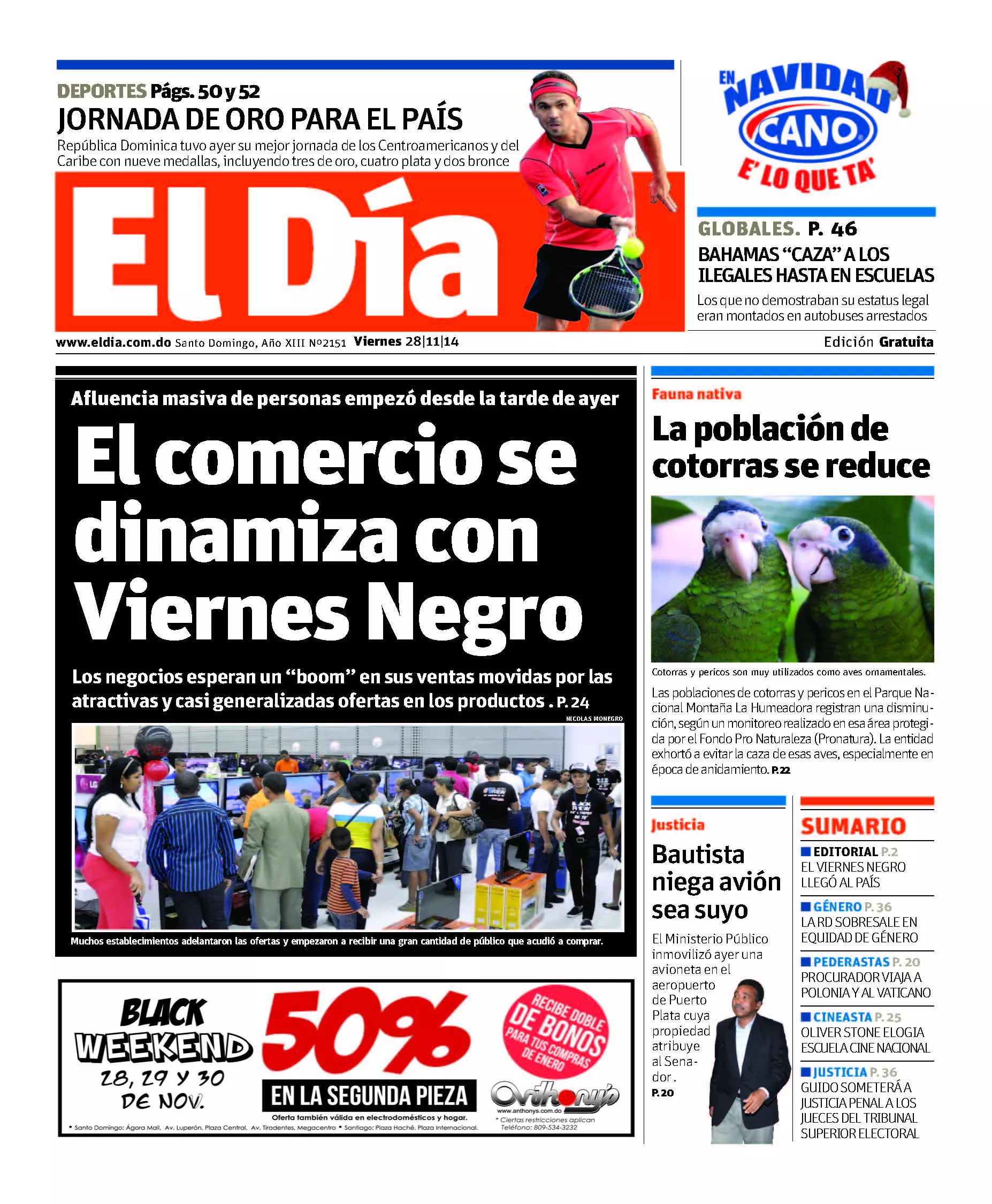 Portada impresa