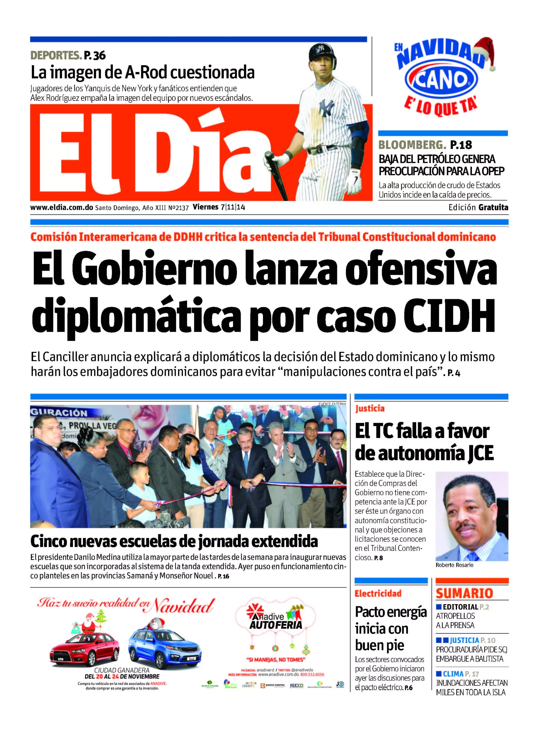Portada impresa