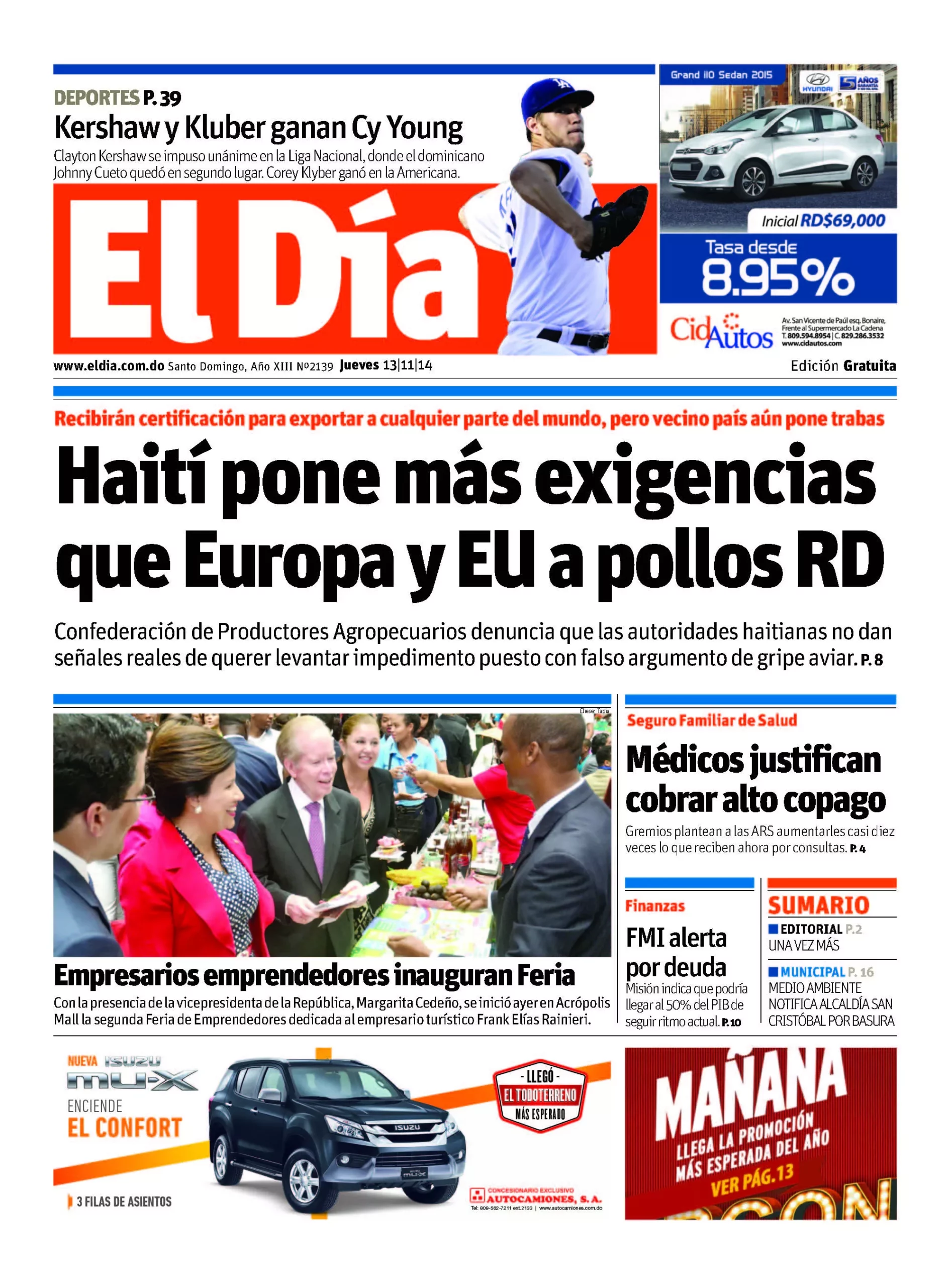 Portada impresa