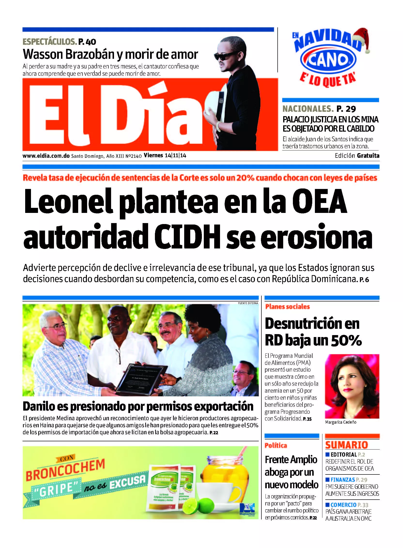 Portada impresa