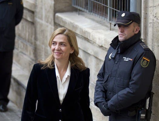 Hermana de Felipe VI paga 587.413 € de responsabilidad civil por corrupción
