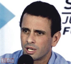 Capriles: «Venezuela es una bomba que puede explotar en cualquier momento»